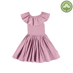 Molo Kids Overalls & Jumpsuits> Christal Purple Orchid Organic Dress