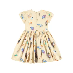 Molo Kids Overalls & Jumpsuits> Cyrilli Floating Birds Organic Dress