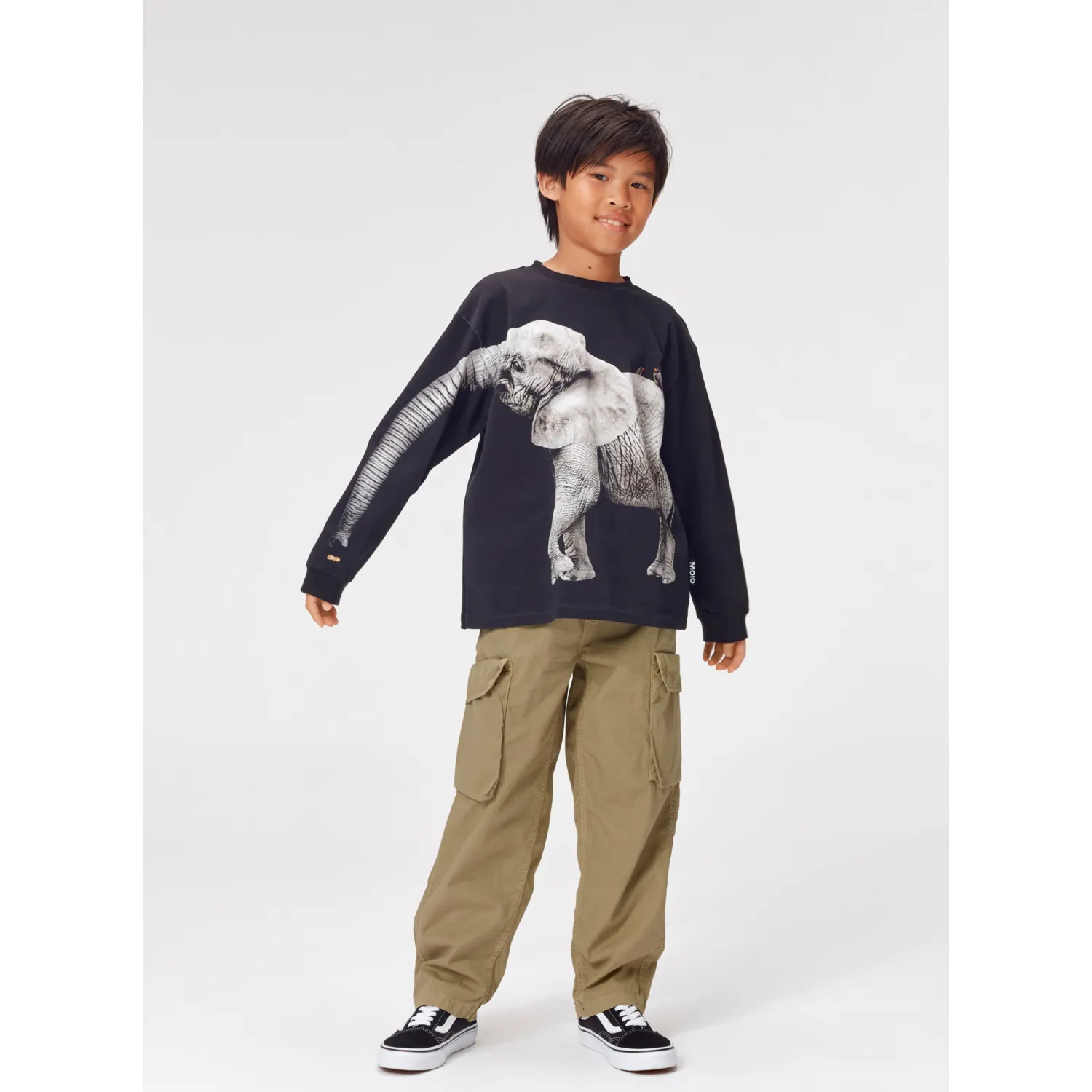 Molo Kids Sweatshirts> Elephant Rube Sweatshirt