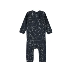 Molo Kids Rompers> Faso Star Maps Organic Baby Bodysuit