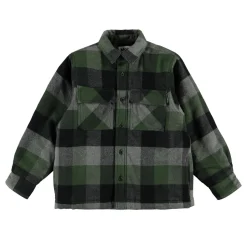 Molo Kids Jackets> Hayes Plaid Jacket