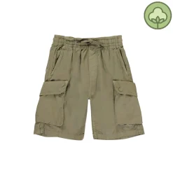 Molo Kids Shorts> Khaki Green Argod Shorts