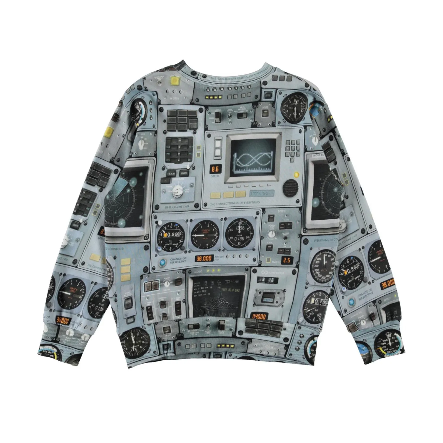 Molo Kids Sweatshirts> Mik Cockpit Sweatshirt