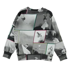 Molo Kids Sweatshirts> Mik Snowboarding Sweatshirt