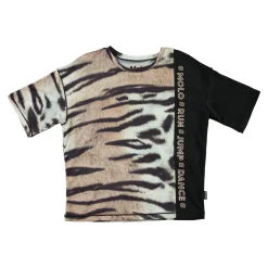 Molo Kids Long Sleeve T Shirts> Odessa Wild Tiger Sport T Shirt