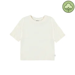 Molo Kids Long Sleeve T Shirts> Pearled Ivory Rabecke T Shirt