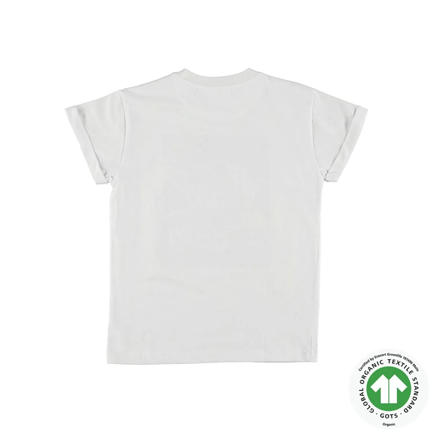 Molo Kids T Shirts> Randon We Love Our Ocean White