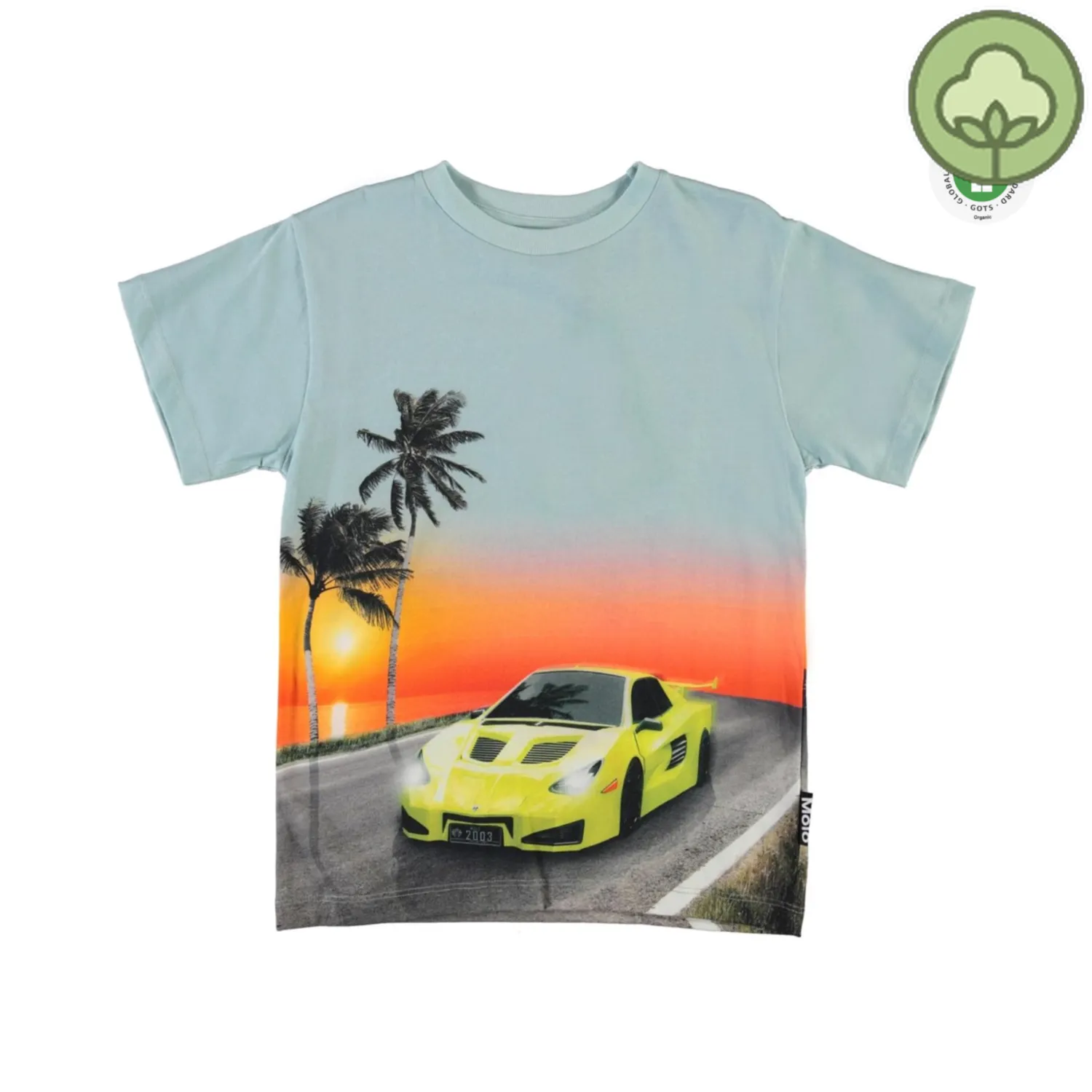 Molo Kids T Shirts> Rasmus Ocean Drive Organic Cotton T Shirt