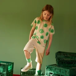 Molo Kids Long Sleeve T Shirts> Riley Oversized Unisex Peace T Shirt