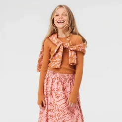 Molo Kids Blouses> Rochelle Deer Long Sleeve T Shirt