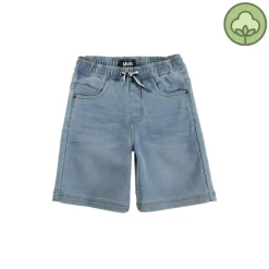 Molo Kids Shorts> Soft Denim Blue Ali Shorts