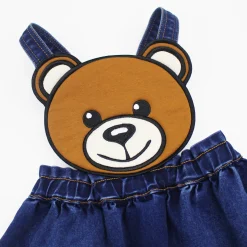 Moschino Skirts> Baby Bear Denim Dress