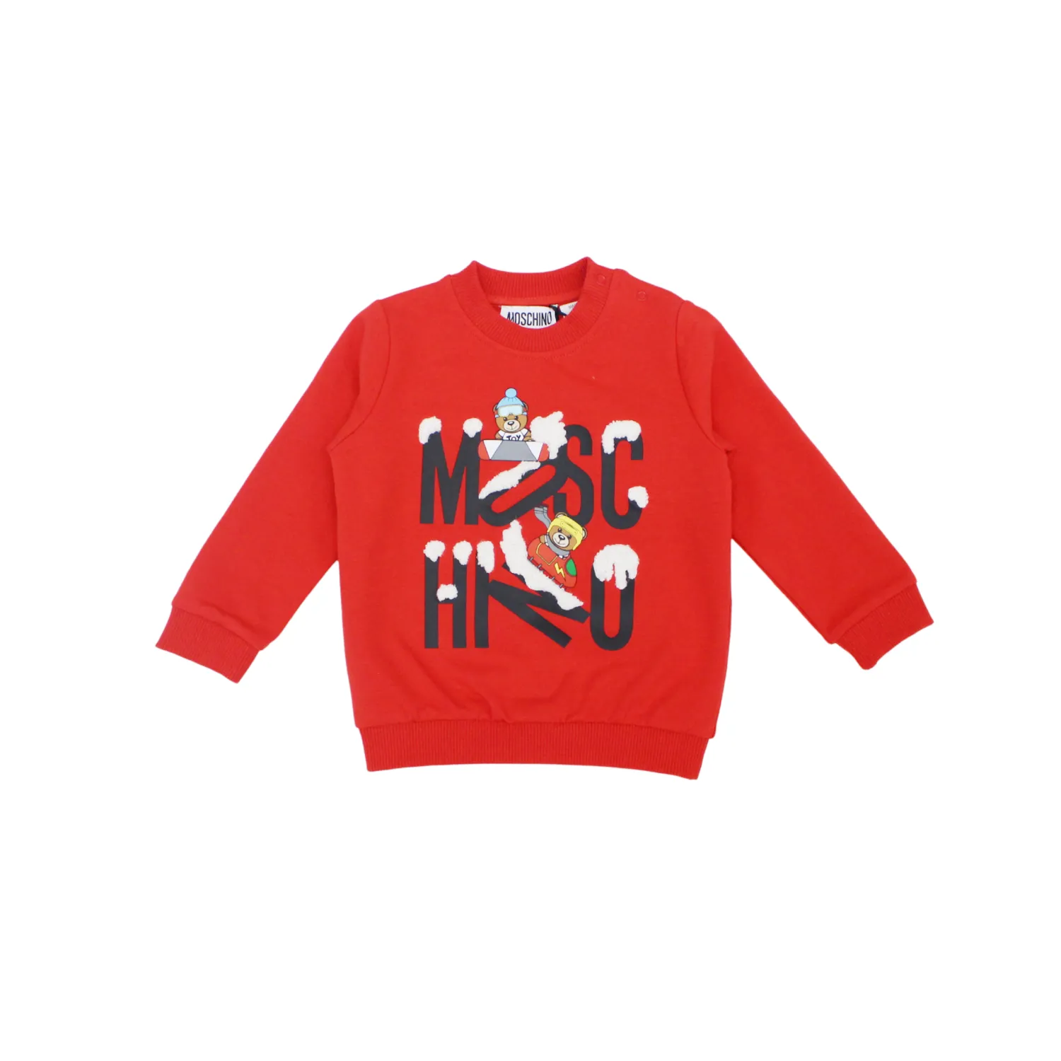 Moschino Sweatshirts> Baby Bear Snow Swweatshirt
