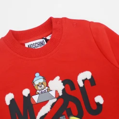 Moschino Sweatshirts> Baby Bear Snow Swweatshirt