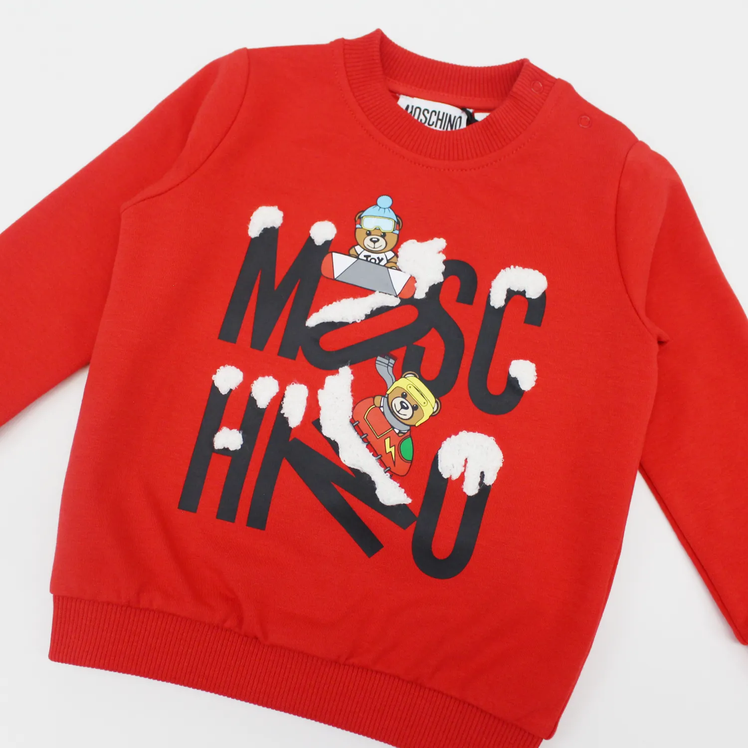 Moschino Sweatshirts> Baby Bear Snow Swweatshirt