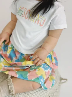 Moschino Dresses> Baby Girl Ruffle Bear Dress Gift Box