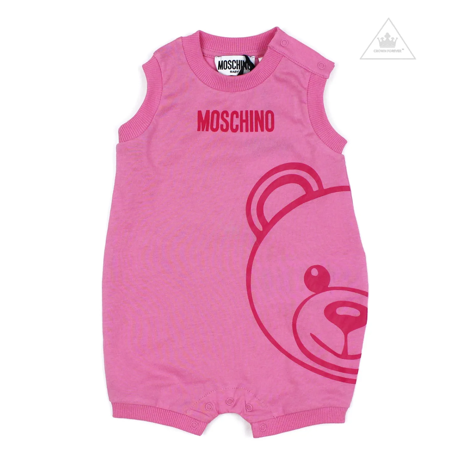 Moschino Onesies> Baby Teddy Bear Romper Gift Box