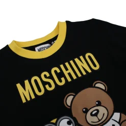 Moschino Long Sleeve T Shirts> Kid Minion & Teddy Graphic Tee