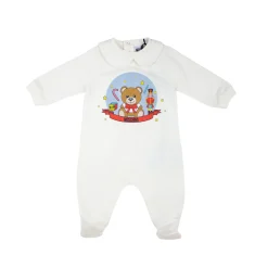 Moschino Onesies> Kids Baby Bear Snowglobe Babygrow Footie Gift Box