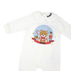 Moschino Onesies> Kids Baby Bear Snowglobe Babygrow Footie Gift Box