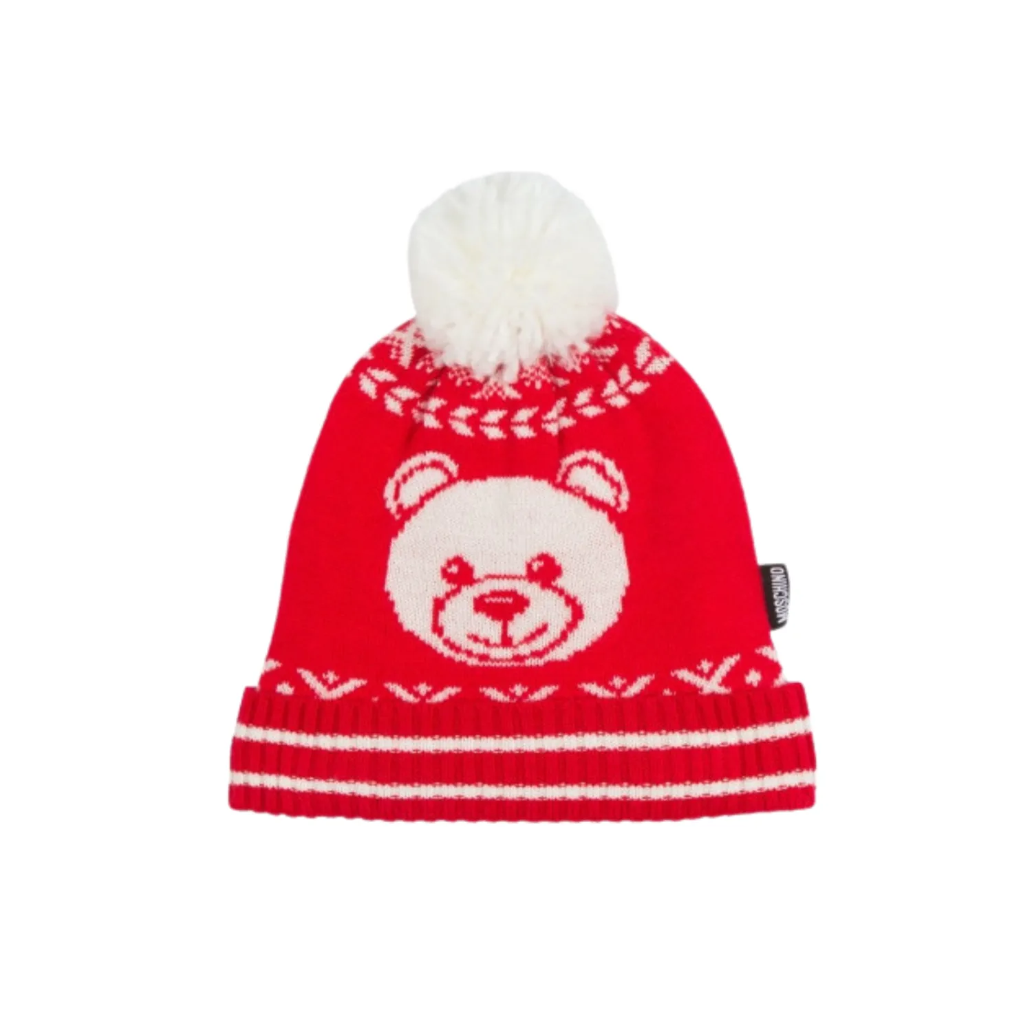 Moschino Hats> Kids Baby Hat And Mittens In Gift Box