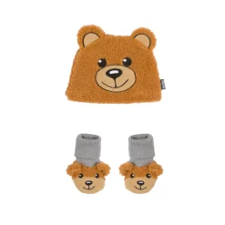 Moschino Hats> Kids Baby Hat And Booties In Gift Box
