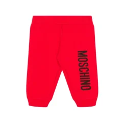 Moschino Pants> Kids Baby Teddy Bear Sweatpants Red