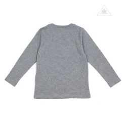 Moschino Blouses> Kids Girls Long Sleeve T With Logo And Bear Graphics Grey