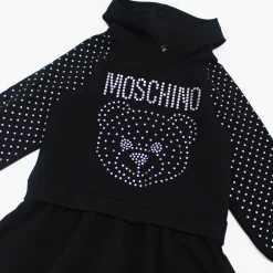 Moschino Overalls & Jumpsuits> Kids Girls Rhinestones Hoodie Dress
