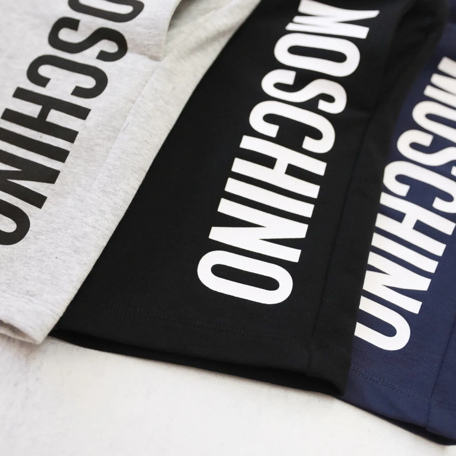 Moschino Shorts> Kids Logo Shorts Grey