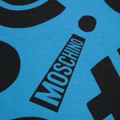 Moschino Long Sleeve T Shirts> Kids Logo Symbol T Shirt Blue