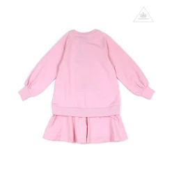 Moschino Overalls & Jumpsuits> Kids Long Sleeve Dress With Toy Controller Graphic