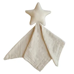 Mushie Face Masks> Star Lovey Blanket Fog