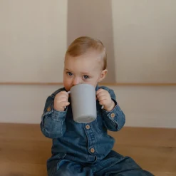 Mushie Face Masks> Trainer Sippy Cup (Cloud)