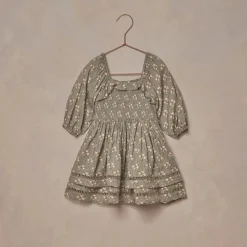 Noralee Overalls & Jumpsuits> Elodie Dress || Pine Floral