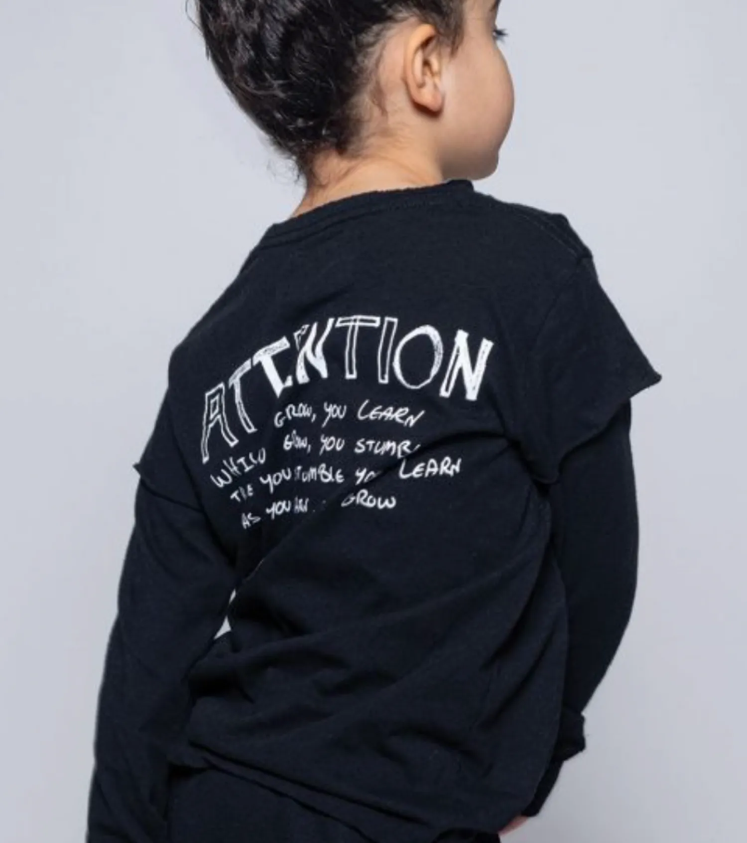 Nununu World Blouses> Attention T-Shirt Black