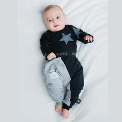 Nununu World Pants> Baby 1/2&1/2 Cuddle Baggy Pants