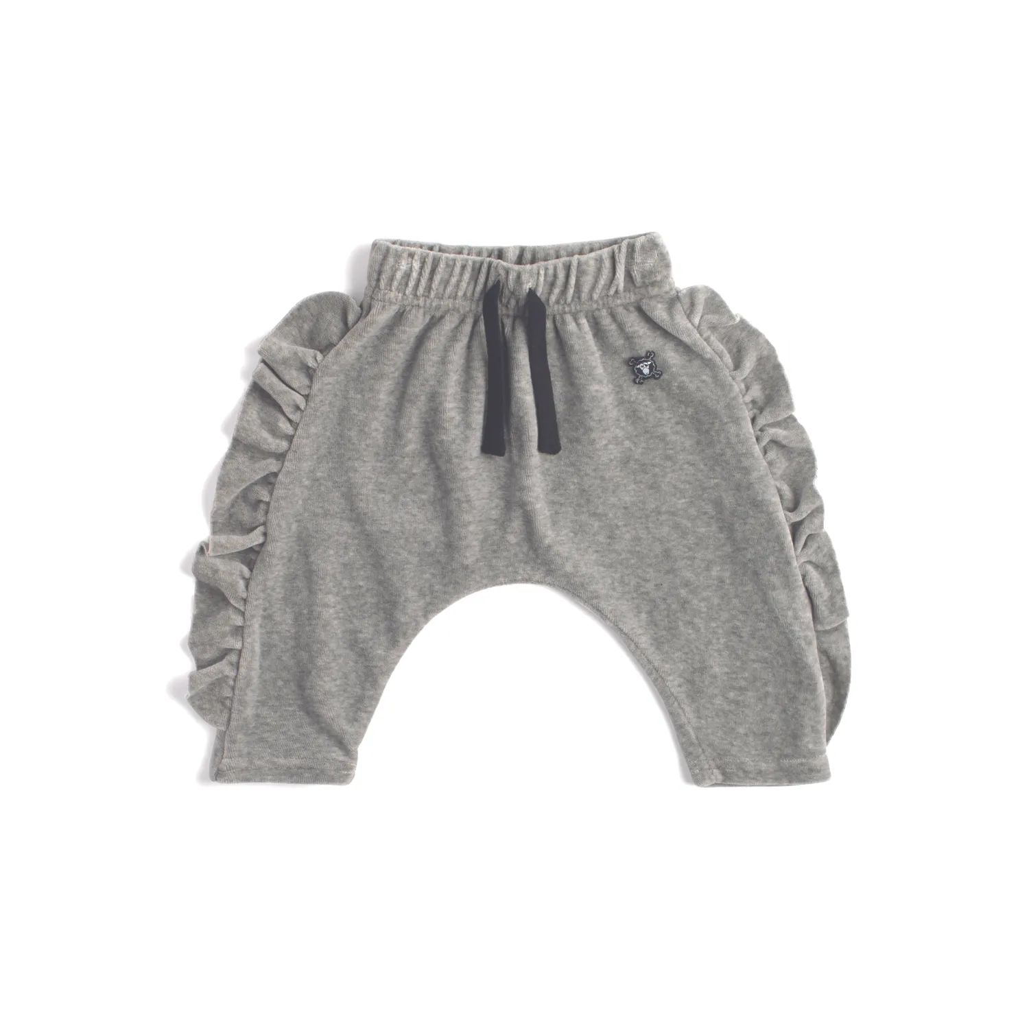 Nununu World Pants> Baby Fancy Velvet Baggy Pants