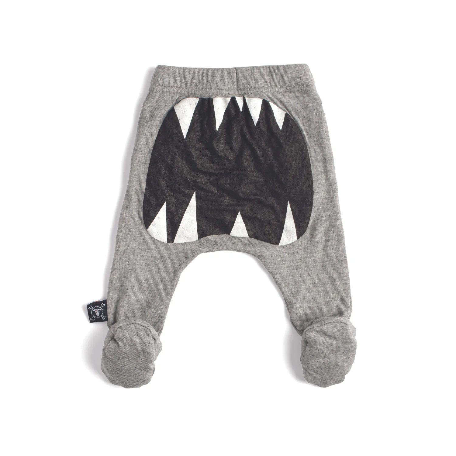 Nununu World Pants> Baby Soft Roar Footed Baggy Pants