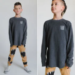 Nununu World Blouses> Basic Layer Shirt Grey