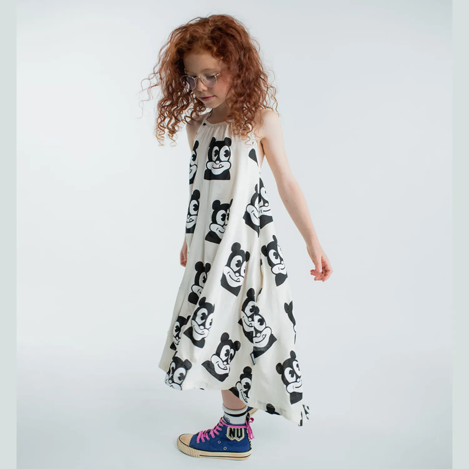 Nununu World Overalls & Jumpsuits> Curious Much? Collar Dress