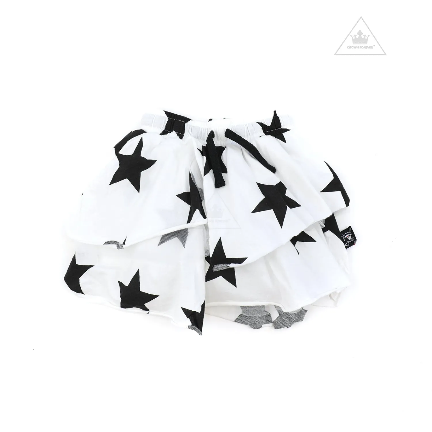 Nununu World Dresses> Layered Star Skirt White