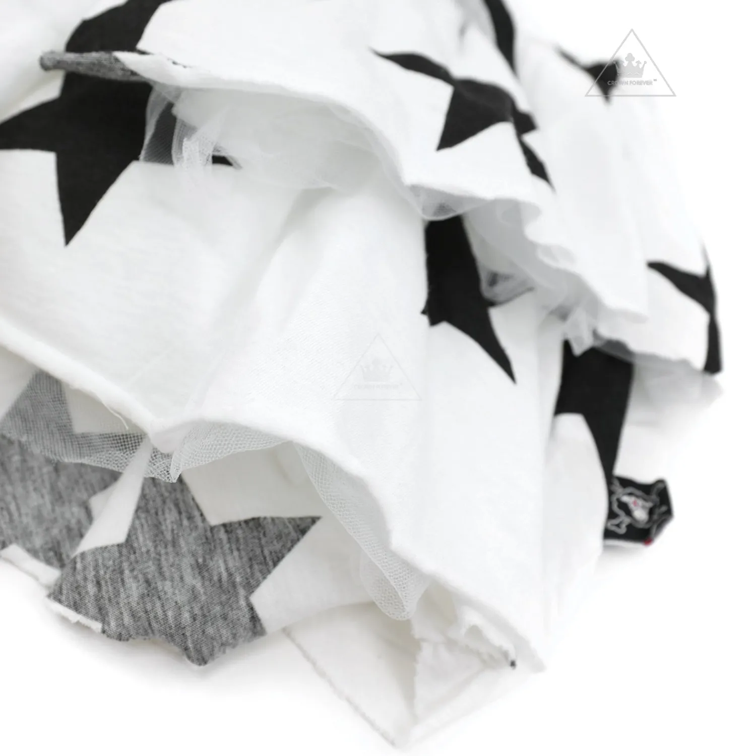 Nununu World Dresses> Layered Star Skirt White