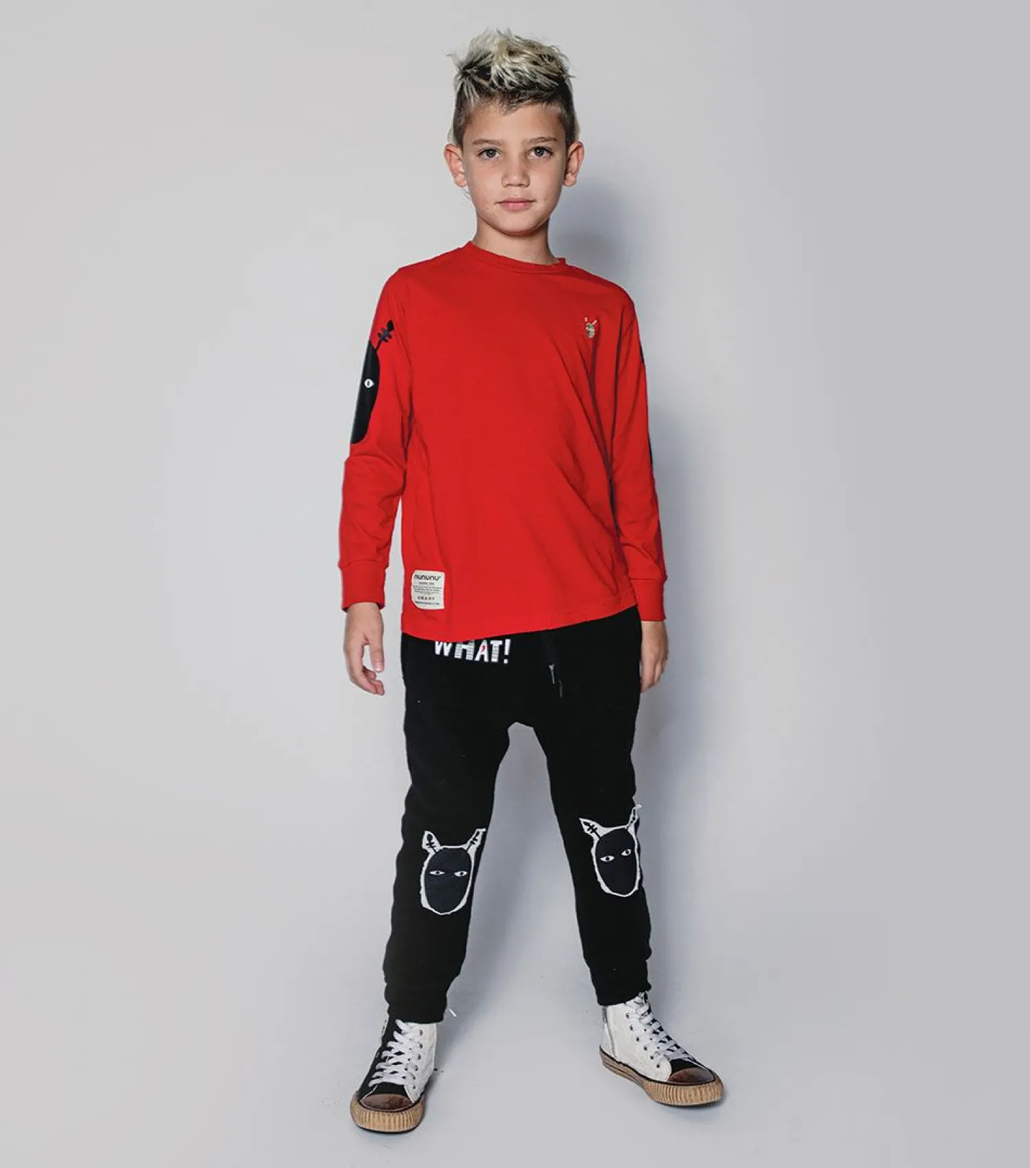 Nununu World Blouses> Mr. Dude Long Sleeve Shirt