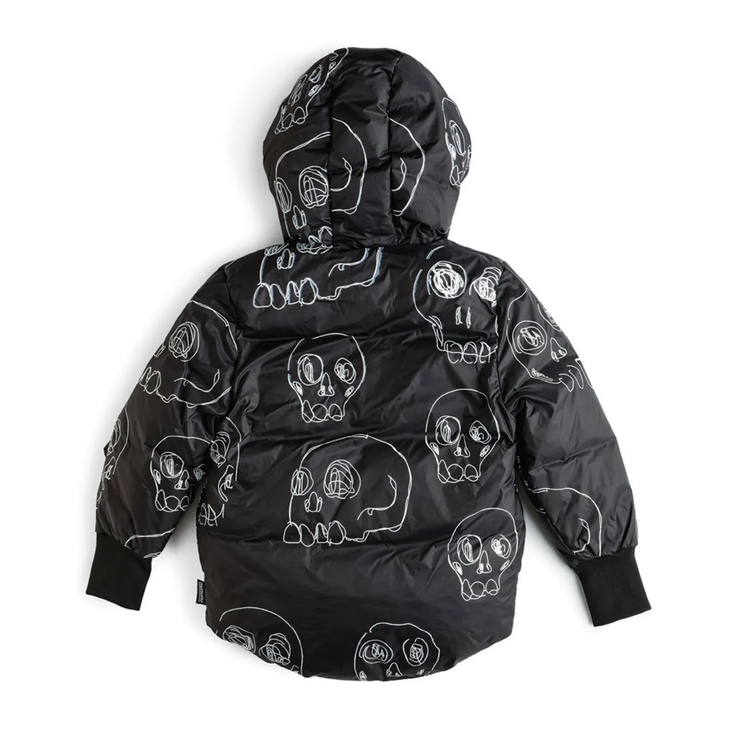 Nununu World Blouses> Scribbled Skulls Down Jacket