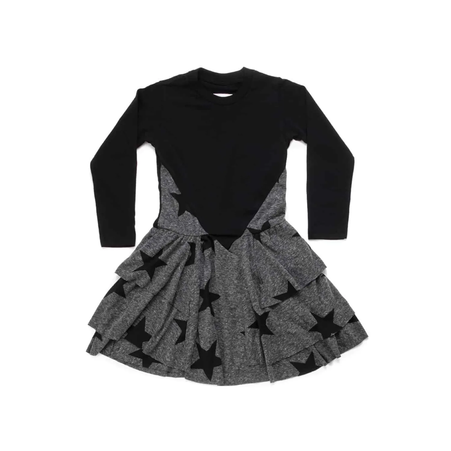 Nununu World Long Sleeve T Shirts> Star Layered Dress Final Sale