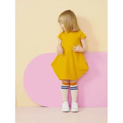 Papu Stories Overalls & Jumpsuits> Kanto Short Sleeve Orange Dress