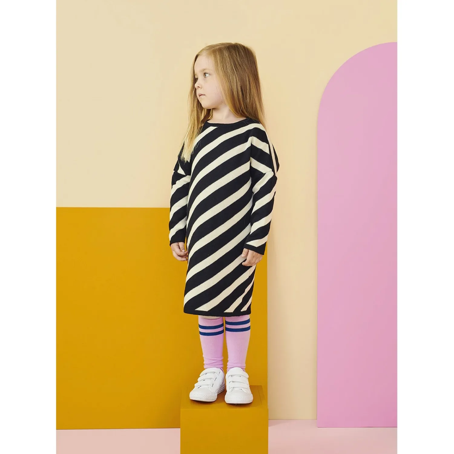 Papu Stories Overalls & Jumpsuits> Knit Stripe Dress
