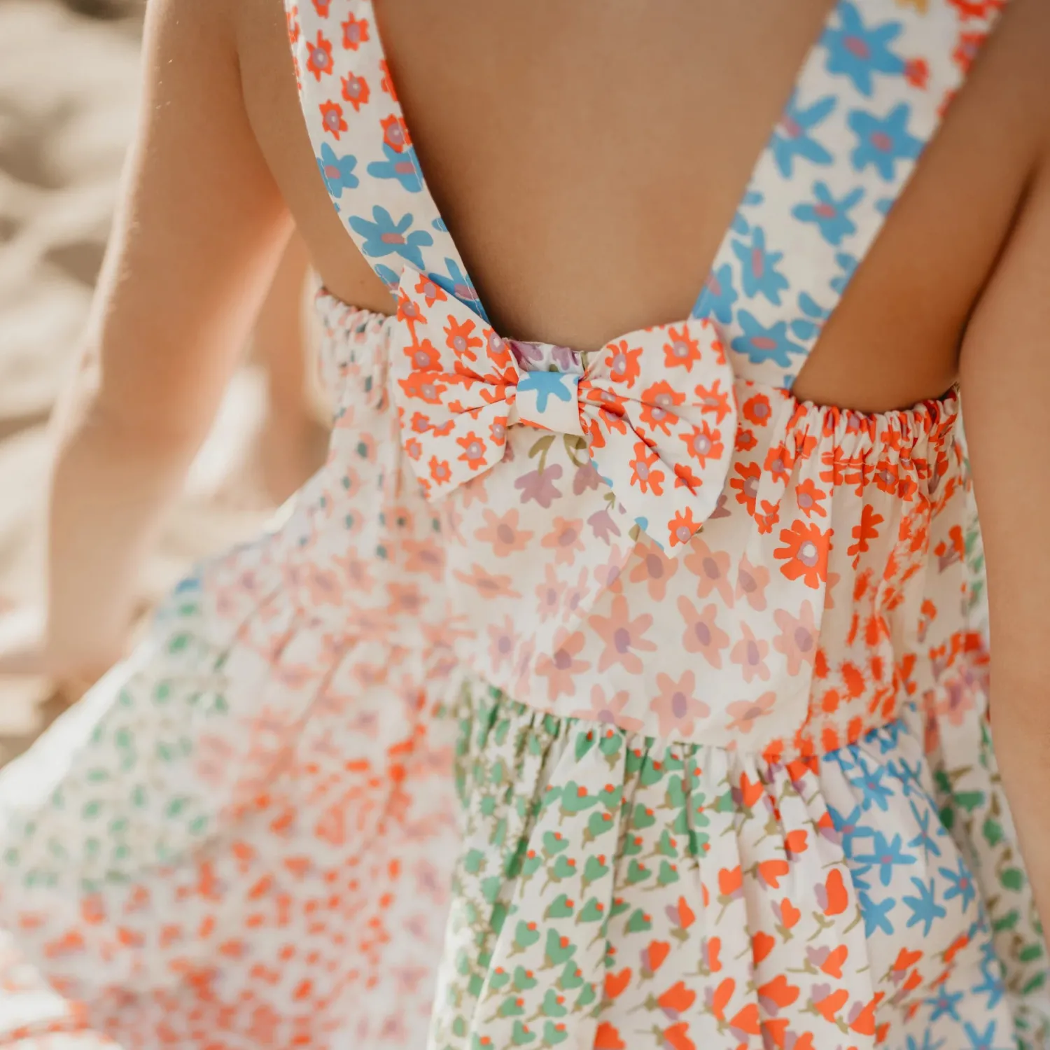 Petite Hailey Overalls & Jumpsuits> Bow Dress Pink Multi