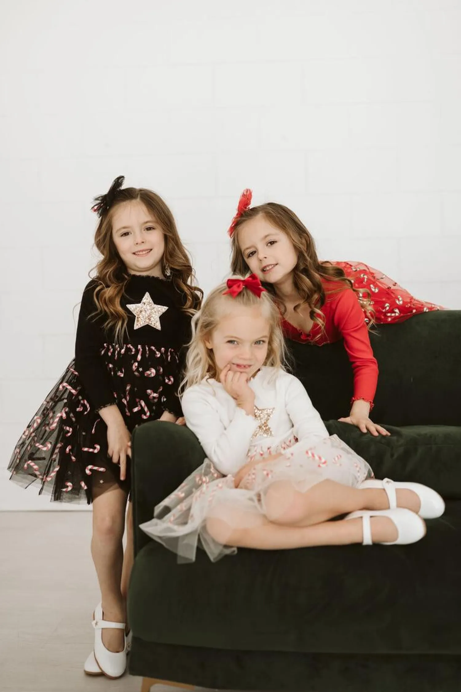 Petite Hailey Overalls & Jumpsuits> Candy Cane Tutu Dress Black